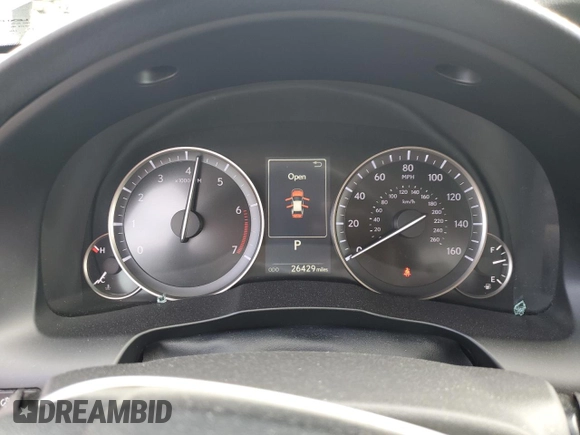 2017 Lexus ES with VIN 58ABK1GG9HU039917, listed as a Copart auction lot 51386535 with 26,429 mi miles and Salvage Title. Bid and sale history available at carsss.com. Image 9.