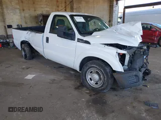 2011 Ford F-250 XL with VIN 1FTBF2A60BEA93100, listed as a IAAI auction lot 41613083 with 61,442 mi miles and . Bid and sale history available at DreamBid. Image 1.