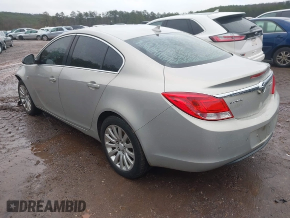 2011 Buick Regal CXL RL4 with VIN W04GS5ECXB1009630, listed as a IAAI auction lot 41549082 with 253,980 mi miles. Bid and sale history available at carsss.com. Image 3.