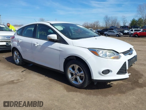 2013 Ford Focus SE with VIN 1FADP3K21DL301951, listed as a IAAI auction lot 41847106 with 78,540 mi miles. Bid and sale history available at carsss.com. Image 1.
