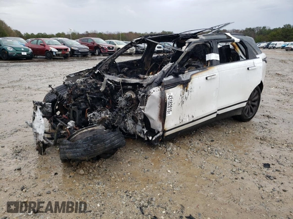 2019 Land Rover Range Rover Velar with VIN SALYL2EX7KA213674, listed as a Copart auction lot 43182815 with Not Provided miles and Non Repairable. Bid and sale history available at DreamBid. Image 1.