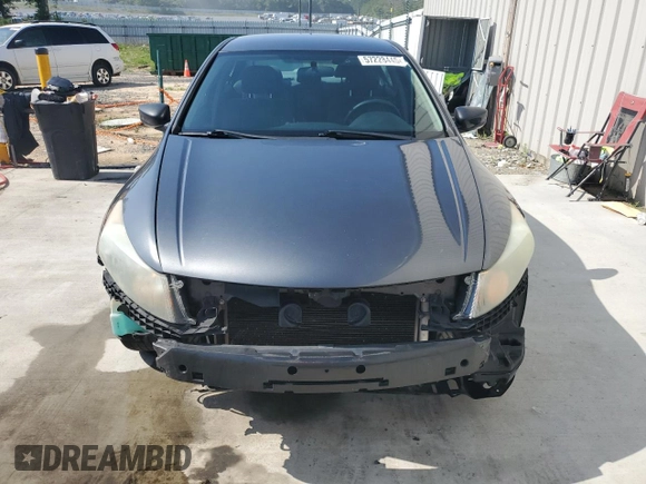 2011 Honda Accord LX with VIN 1HGCP2F39BA023894, listed as a Copart auction lot 57228445 with 262,454 mi miles and Salvage title. Bid and sale history available at DreamBid. Image 5.