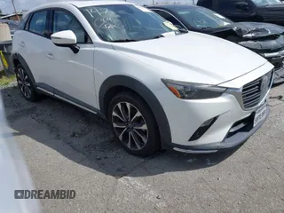 2019 Mazda CX-3 Grand Touring with VIN JM1DKFD73K0430078, listed as a IAAI auction lot 41696770 with 90,525 mi miles. Bid and sale history available at carsss.com. Image 1.