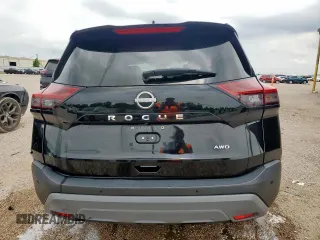 2023 Nissan Rogue S with VIN 5N1BT3AB2PC895402, listed as a Copart auction lot 59087185 with 44,567 mi miles and Non repairable. Bid and sale history available at DreamBid. Image 6.