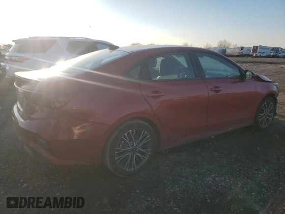 2024 Kia Forte GT-Line with VIN 3KPF54AD0RE776976, listed as a Copart auction lot 45841285 with 15,955 mi miles and Salvage Title. Bid and sale history available at carsss.com. Image 3.