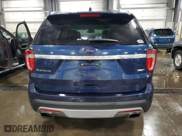 2017 Ford Explorer Platinum с VIN 1FM5K8HTXHGA83223, выставлен на аукционе Copart как лот 58633485 с пробегом 158 926 миль миль и Списание • Salvage title. История ставок и продаж доступна на DreamBid. Изображение 6.