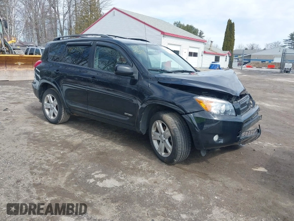 2007 Toyota RAV4 Sport with VIN JTMBK32V176024313, listed as a IAAI auction lot 41879541 with 167,916 mi miles. Bid and sale history available at carsss.com. Image 1.