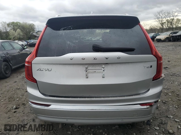 2022 Volvo XC90 Inscription with VIN YV4A221L3N1855101, listed as a Copart auction lot 51765945 with 25,419 mi miles and Salvage title. Bid and sale history available at DreamBid. Image 6.