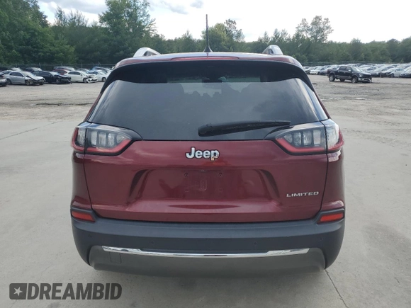 2019 Jeep Cherokee Limited с VIN 1C4PJLDB1KD488377, выставлен на аукционе Copart как лот 56537435 с пробегом 58 367 миль миль и Списание • Salvage title. История ставок и продаж доступна на DreamBid. Изображение 6.