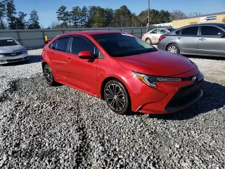 2020 Toyota Corolla LE with VIN 5YFEPRAE4LP086956, listed as a Copart auction lot 87750105 with 83,822 mi miles and Salvage Title. Bid and sale history available at carsss.com. Image 13.