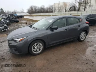 2024 Subaru Impreza with VIN JF1GUABC3R8221757, listed as a Copart auction lot 80024214 with 15,183 mi miles and Salvage Title. Bid and sale history available at carsss.com. Image 1.