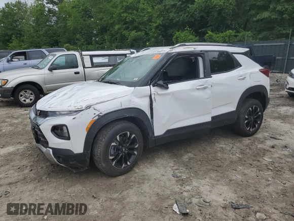 2023 Chevrolet TrailBlazer LT with VIN KL79MRSL0PB009039, listed as a Copart auction lot 57890914 with Not Provided miles and Salvage Title. Bid and sale history available at DreamBid. Image 1.