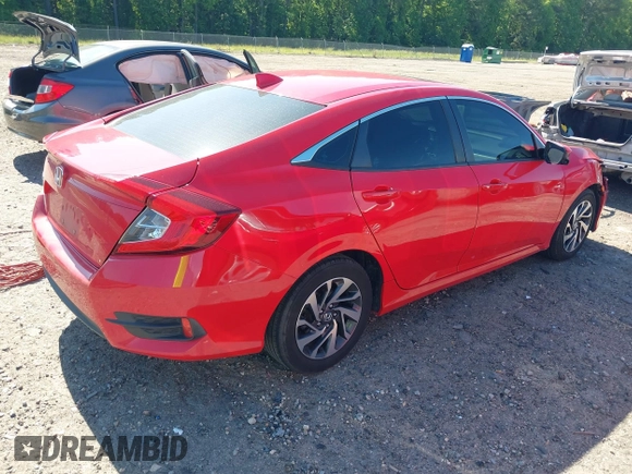 2017 Honda Civic EX z VIN 2HGFC2F77HH535613, wystawiony jako IAAI lot #42208566 z przebiegiem 121 024 mil mil oraz . Historia ofert i sprzedaży dostępna na DreamBid. Obrazek 4.