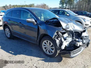 2016 Acura RDX Tech Pkg with VIN 5J8TB4H53GL012989, listed as a IAAI auction lot 41340473 with 109,056 mi miles. Bid and sale history available at carsss.com. Image 1.