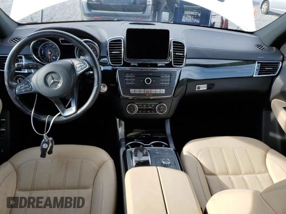 2018 Mercedes-Benz GLS with VIN 4JGDF6EE7JB127398, listed as a Copart auction lot 72575192 with 40,538 mi miles. Bid and sale history available at carsss.com. Image 8.