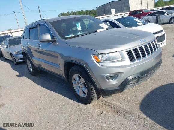 2014 Jeep Grand Cherokee Laredo with VIN 1C4RJEAG7EC547642, listed as a IAAI auction lot 42000432 with 178,996 mi miles. Bid and sale history available at carsss.com. Image 1.