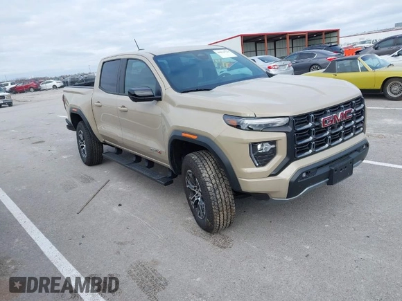 2024 GMC Canyon 4WD AT4 with VIN 1GTP6DEK8R1179023, listed as a IAAI auction lot 40930724 with 3,235 mi miles. Bid and sale history available at carsss.com. Image 1.
