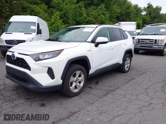 2021 Toyota RAV4 Hybrid LE with VIN 4T3MWRFVXMU019146, listed as a IAAI auction lot 42646836 with 108,450 mi miles and . Bid and sale history available at DreamBid. Image 2.