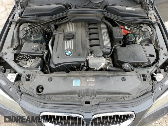2010 BMW 5 Series 528i with VIN WBANU5C51AC127674, listed as a Copart auction lot 48110725 with 147,262 mi miles and Salvage Title. Bid and sale history available at carsss.com. Image 11.