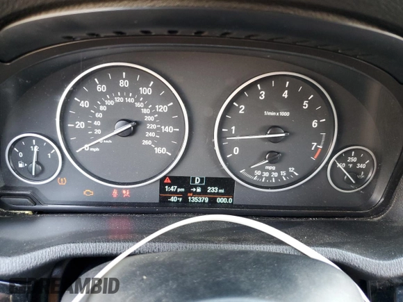 2017 BMW X3 sDrive28i with VIN 5UXWZ7C32H0X39802, listed as a Copart auction lot 51537545 with 135,379 mi miles and Salvage Title. Bid and sale history available at carsss.com. Image 9.