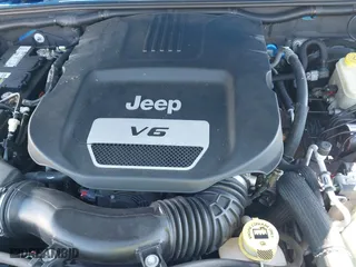 2014 Jeep Wrangler Unlimited Sahara with VIN 1C4HJWEG1EL188445, listed as a IAAI auction lot 41654579 with 79,948 mi miles. Bid and sale history available at carsss.com. Image 10.