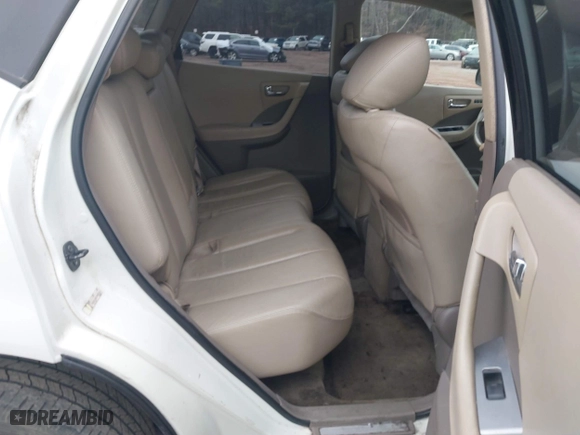 2007 Nissan Murano S with VIN JN8AZ08W17W631290, listed as a IAAI auction lot 41626192 with 213,845 mi miles. Bid and sale history available at carsss.com. Image 8.