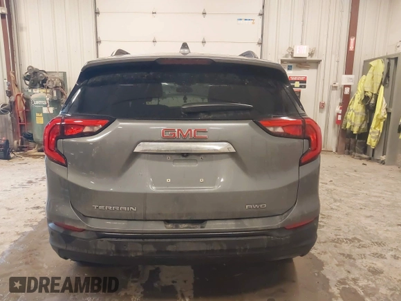 2020 GMC Terrain SLE with VIN 3GKALTEV0LL112598, listed as a IAAI auction lot 41480433 with 57,890 mi miles. Bid and sale history available at carsss.com. Image 16.
