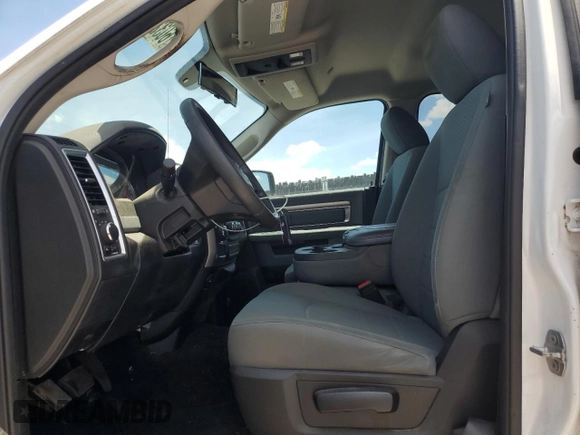 2020 Ram 1500 SLT with VIN 1C6RR6TTXLS103397, listed as a Copart auction lot 60322445 with 56,951 mi miles and Salvage title. Bid and sale history available at DreamBid. Image 7.