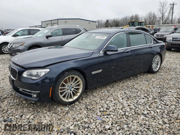 2015 BMW 7 Series 750Li xDrive with VIN WBAYF8C5XFD654218, listed as a Copart auction lot 51364905 with 181,537 mi miles and Clean title. Bid and sale history available at DreamBid. Image 1.