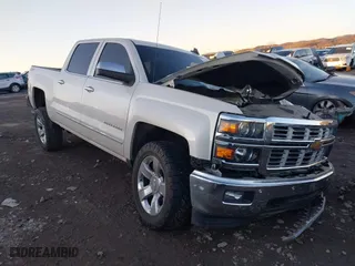 2015 Chevrolet Silverado 1500 LTZ with VIN 3GCUKSECXFG281741, listed as a IAAI auction lot 41336826 with 1 mi miles. Bid and sale history available at carsss.com. Image 1.
