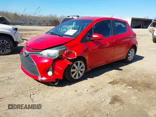 2016 Toyota Yaris L with VIN VNKKTUD39GA058079, listed as a IAAI auction lot 41651786 with 148,969 mi miles. Bid and sale history available at carsss.com. Image 2.