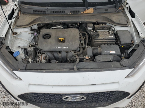 2021 Hyundai Kona SE with VIN KM8K1CAA2MU642731, listed as a Copart auction lot 46622875 with 85,846 mi miles and Salvage Title. Bid and sale history available at carsss.com. Image 12.