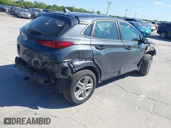 2022 Hyundai Kona Preferred with VIN KM8K22AB4NU763892, listed as a IAAI auction lot 41840434 with 62,197 mi miles and . Bid and sale history available at carsss.com. Image 4.