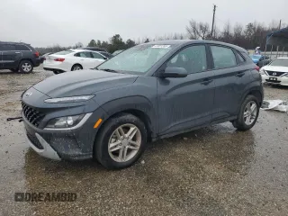 2022 Hyundai Kona Preferred with VIN KM8K22AB6NU763750, listed as a Copart auction lot 41881265 with 44,761 mi miles and Salvage Title. Bid and sale history available at carsss.com. Image 1.