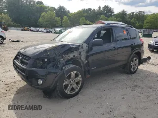 2010 Toyota RAV4 Sport with VIN JTMRF4DV0AD033917, listed as a Copart auction lot 58119735 with 208,193 mi miles and Non repairable. Bid and sale history available at DreamBid. Image 1.
