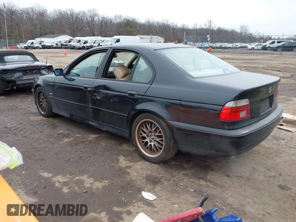 2002 BMW 5 Series 530iA with VIN WBADT63472CK26948, listed as a IAAI auction lot 41510150 with 103,746 mi miles. Bid and sale history available at carsss.com. Image 3.