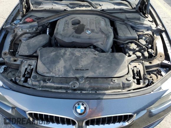 2017 BMW 3 Series 330i with VIN WBA8B9G37HNU56803, listed as a Copart auction lot 50347845 with 86,110 mi miles and Salvage Title. Bid and sale history available at carsss.com. Image 11.