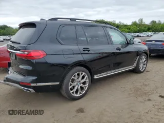 2022 BMW X7 xDrive40i z VIN 5UXCW2C03N9M08416, wystawiony jako Copart lot #57808645 z przebiegiem 38 424 mil mil oraz Szkoda całkowita • Salvage title. Historia ofert i sprzedaży dostępna na DreamBid. Obrazek 3.