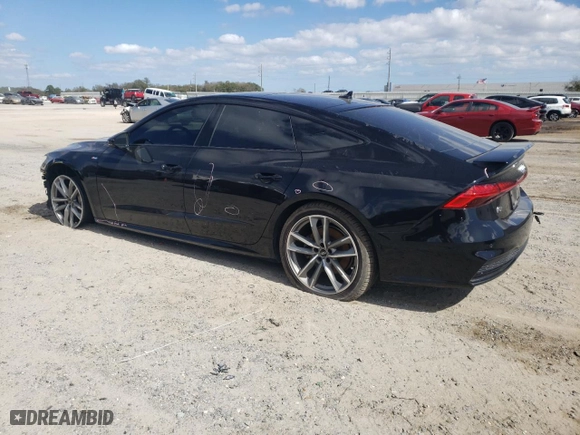2021 Audi A7 Prestige with VIN WAUV2BF28MN027649, listed as a Copart auction lot 40821903 with 65,599 mi miles. Bid and sale history available at carsss.com. Image 2.