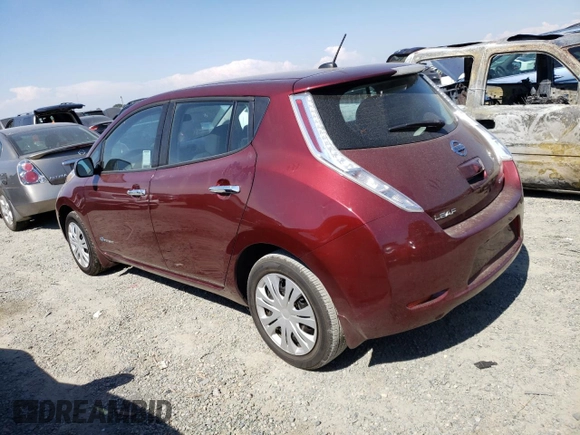 2017 Nissan LEAF SL with VIN 1N4BZ0CPXHC307411, listed as a Copart auction lot 57382653 with 48,872 mi miles. Bid and sale history available at carsss.com. Image 2.