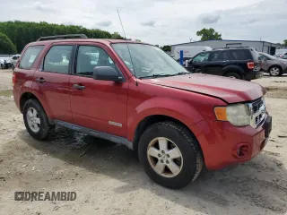 2008 Ford Escape XLS with VIN 1FMCU02Z08KC81225, listed as a Copart auction lot 59711755 with 201,951 mi miles and Salvage title. Bid and sale history available at DreamBid. Image 4.