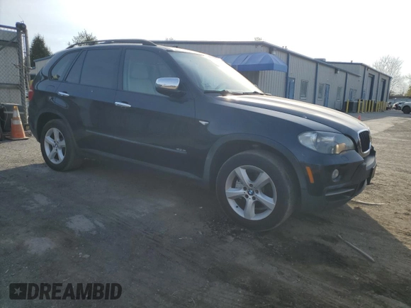 2008 BMW X5 3.0si with VIN 5UXFE43578L007238, listed as a Copart auction lot 53510935 with 118,799 mi miles and Clean Title. Bid and sale history available at carsss.com. Image 4.