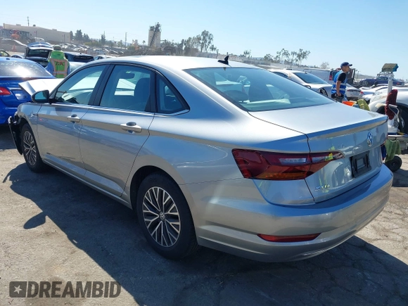 2019 Volkswagen Jetta SEL with VIN 3VWE57BU9KM193147, listed as a IAAI auction lot 41659423 with 29,675 mi miles and . Bid and sale history available at DreamBid. Image 3.