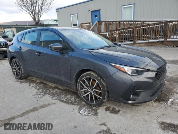 2024 Subaru Impreza Sport with VIN JF1GUAFC1R8343642, listed as a Copart auction lot 41467435 with 13,175 mi miles and Salvage Title. Bid and sale history available at carsss.com. Image 4.