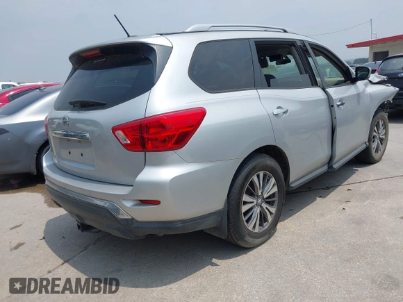 2017 Nissan Pathfinder SL z VIN 5N1DR2MN6HC631270, wystawiony jako IAAI lot #42287354 z przebiegiem 81 943 mil mil oraz . Historia ofert i sprzedaży dostępna na DreamBid. Obrazek 4.