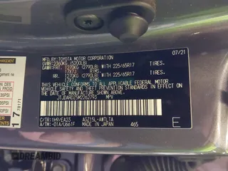 2021 Lexus NX with VIN JTJDARDZ5M2262793, listed as a IAAI auction lot 41831374 with 26,714 mi miles. Bid and sale history available at carsss.com. Image 9.