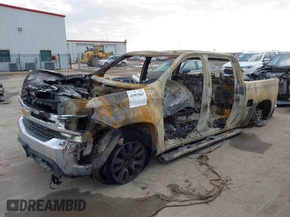 2021 Chevrolet Silverado 1500 LT with VIN 3GCPWCED9MG110248, listed as a IAAI auction lot 41567663 with 141,598 mi miles and . Bid and sale history available at DreamBid. Image 2.