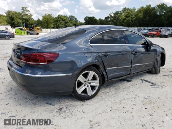 2015 Volkswagen CC R-Line with VIN WVWBP7AN8FE819258, listed as a Copart auction lot 61005363 with 92,997 mi miles. Bid and sale history available at carsss.com. Image 3.