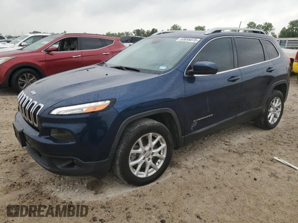 2018 Jeep Cherokee Latitude Plus with VIN 1C4PJLLX7JD553731, listed as a Copart auction lot 53656075 with 80,352 mi miles and Clean title. Bid and sale history available at DreamBid. Image 1.