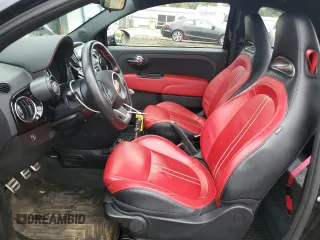 2017 FIAT 500 Abarth z VIN 3C3CFFFH8HT659135, wystawiony jako Copart lot #73929284 z przebiegiem 52 019 mil mil oraz Szkody całkowita. Historia ofert i sprzedaży dostępna na DreamBid. Obrazek 7.